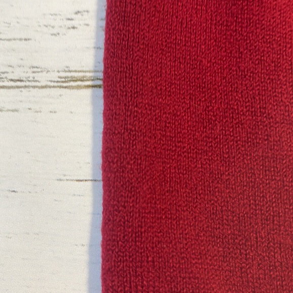 Sweet Romeo Solid Dark Red Raglan Sweater - Picture 10 of 10